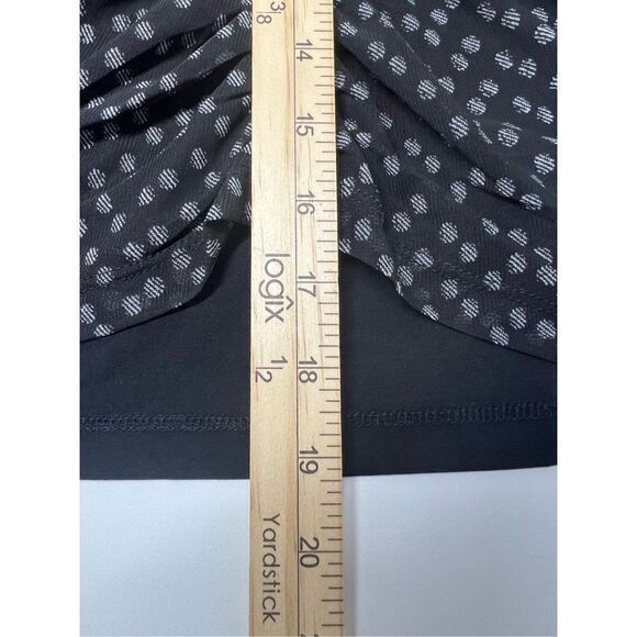 Nine West Polka Dot Short Sleeve Top Size S - Picture 7 of 8